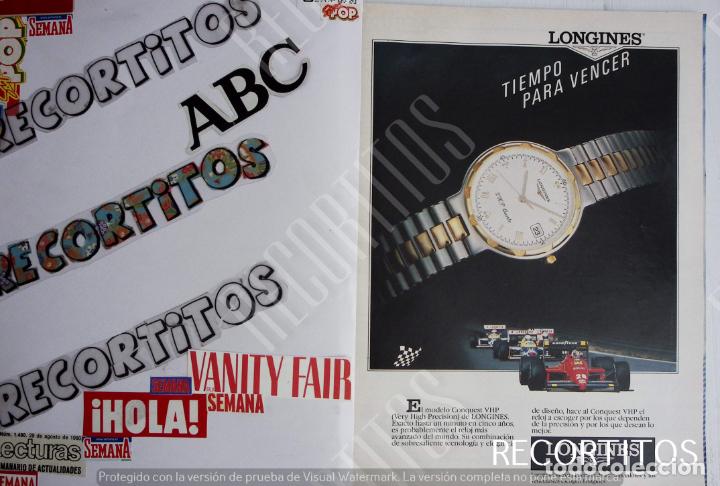 Second hand books: longines anuncio reloj formula 1