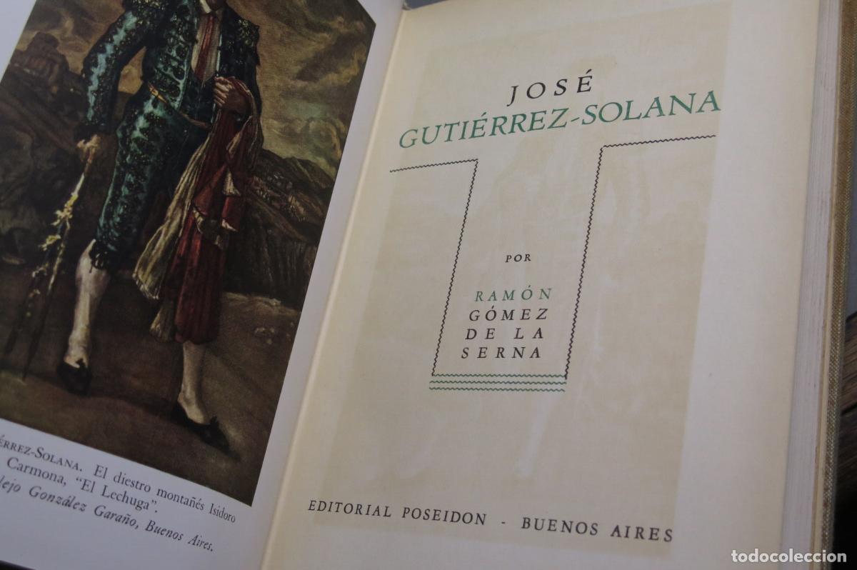 Libros de segunda mano: JOS&Eacute; GUTI&Eacute;RREZ-SOLANA. G&Oacute;MEZ DE LA SERNA - Foto 2