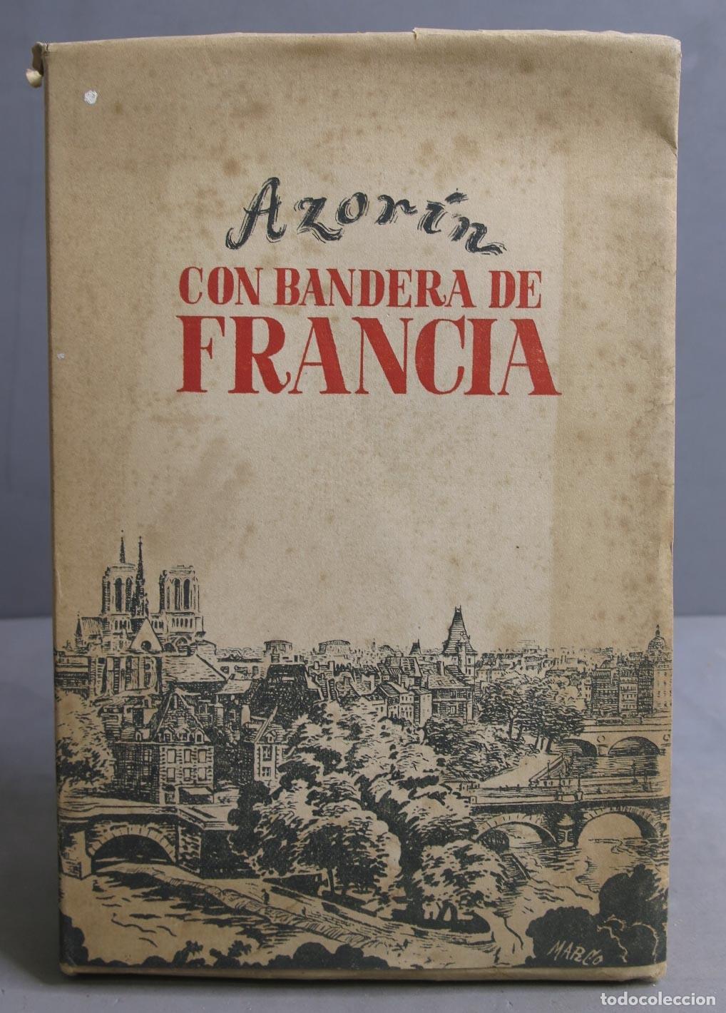 Libros de segunda mano: CON BANDERA DE FRANCIA. AZORIN - Foto 1
