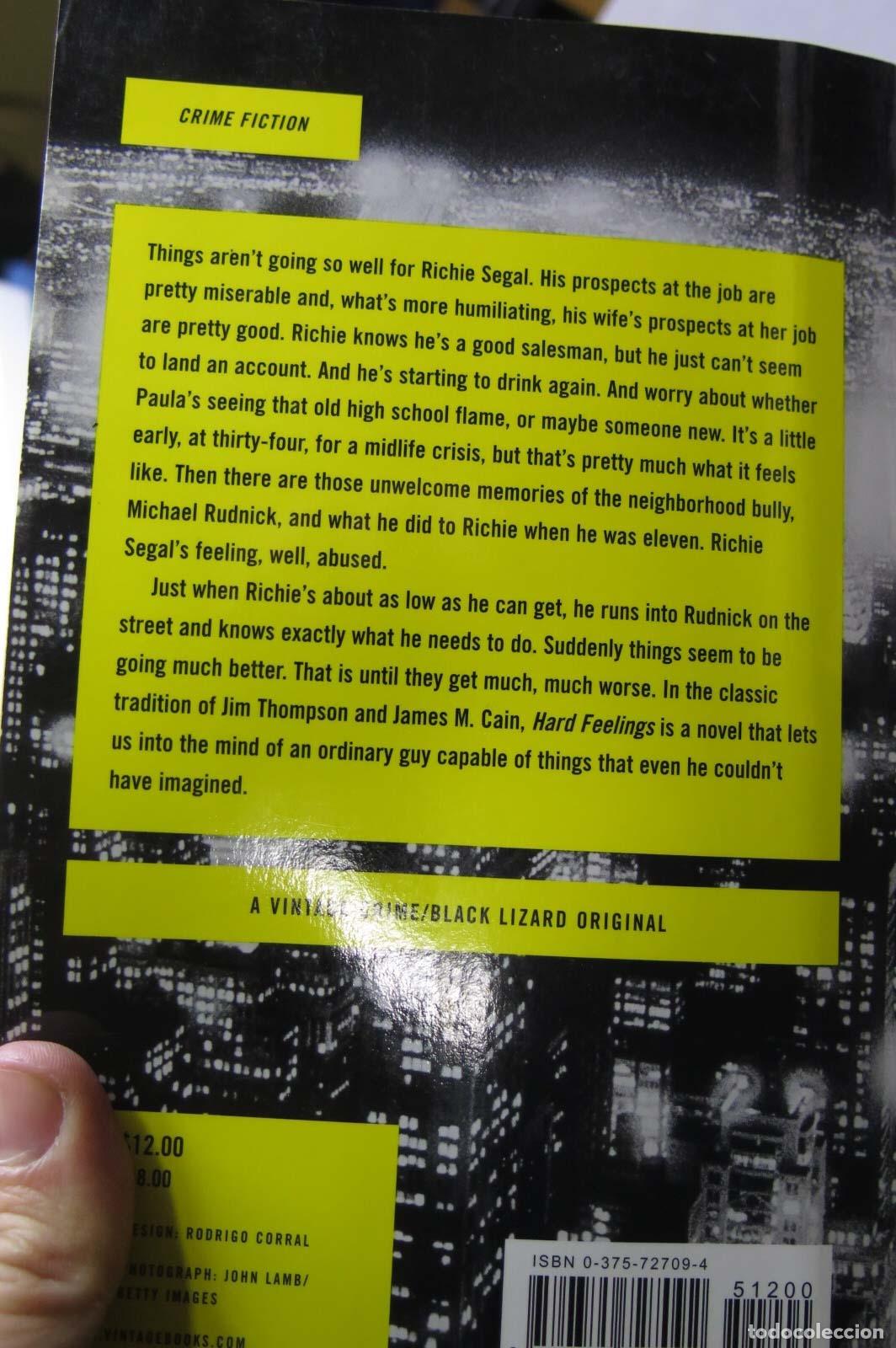 Libros de segunda mano: Hard Feelings. Jason Starr - Foto 3