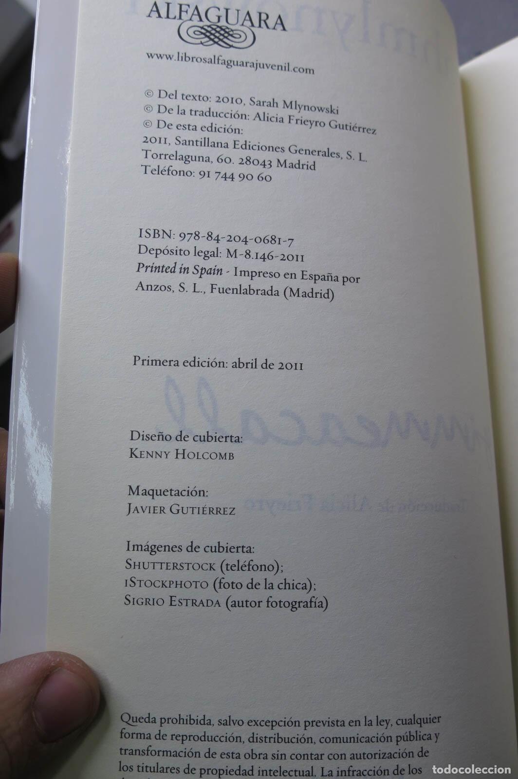 Libros de segunda mano: Gimme a call. Sarah Mlynowski - Foto 2