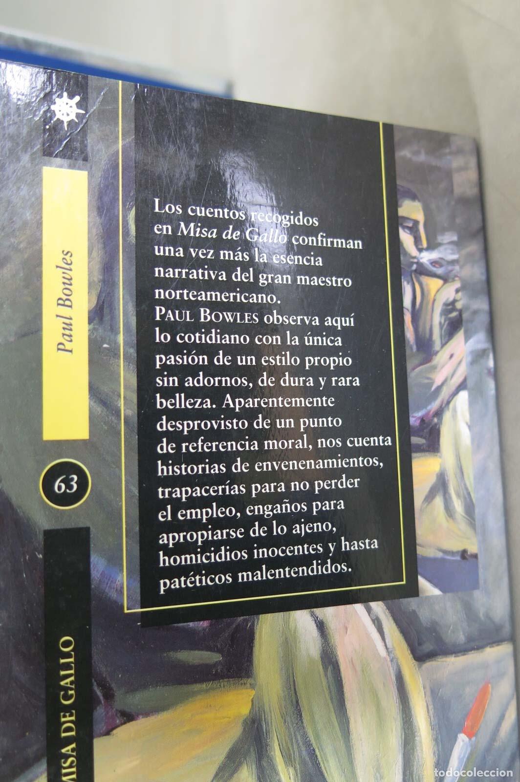 Libros de segunda mano: Misa de gallo. Paul Bowles - Foto 3