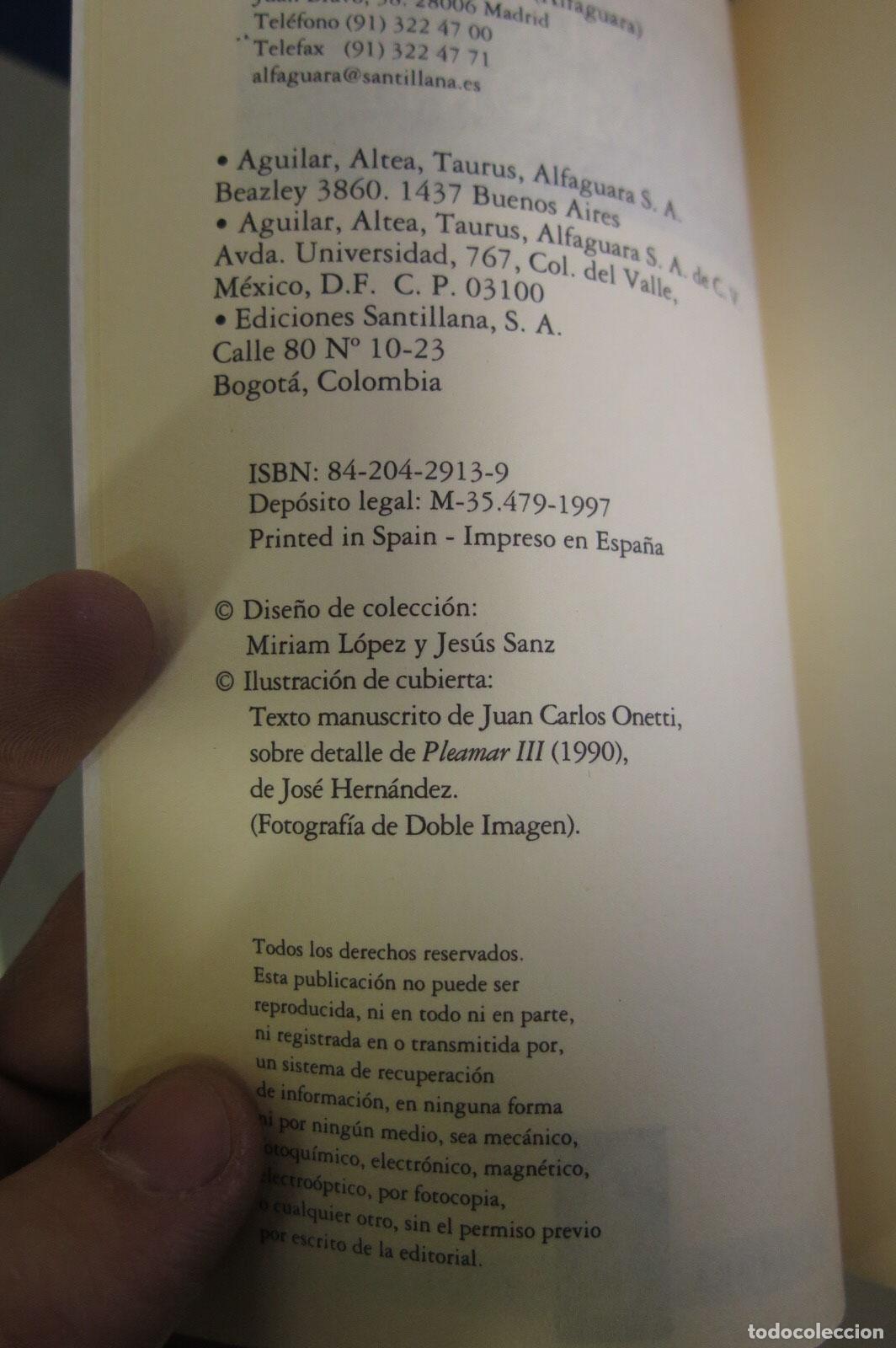 Libros de segunda mano: Cuando ya no importe. Juan Carlos Onetti - Foto 3
