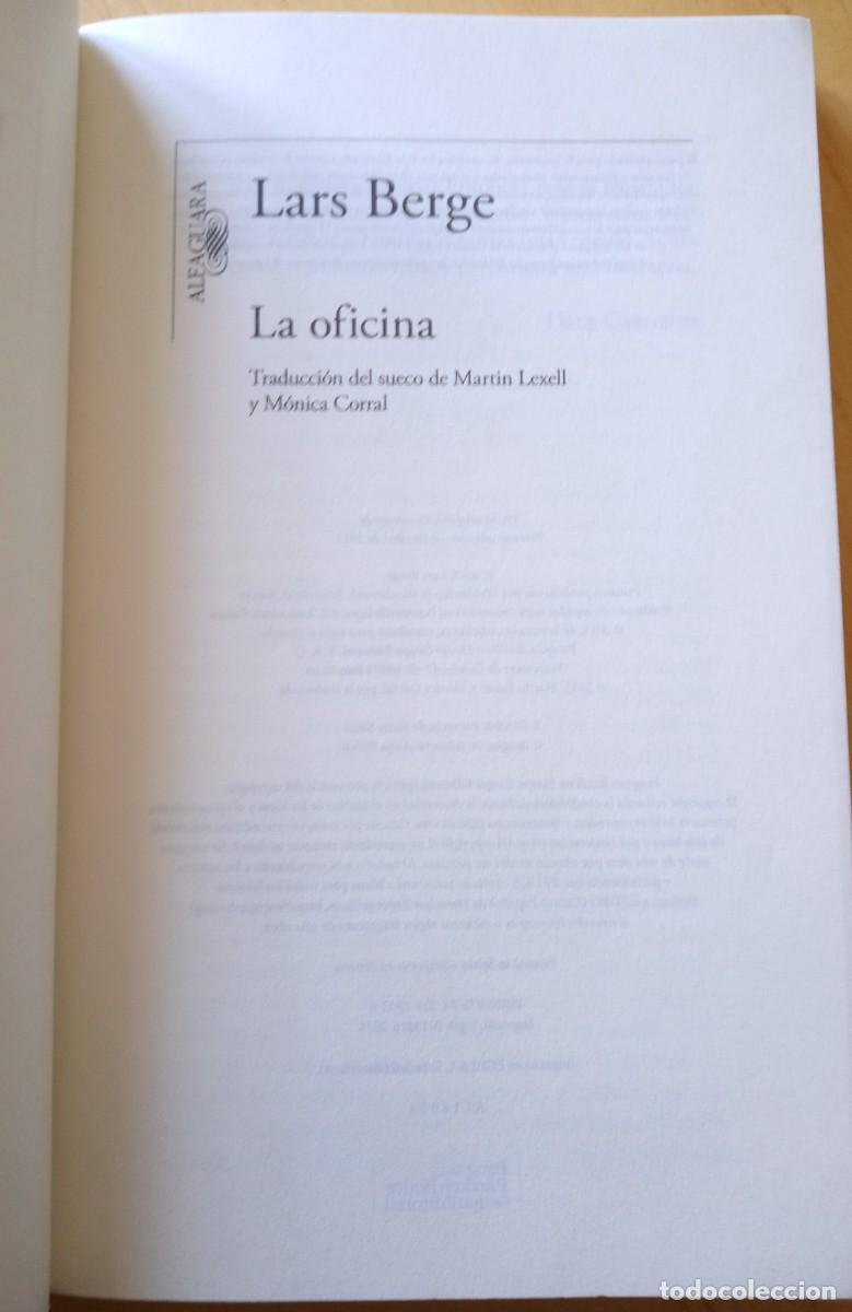 Libros de segunda mano: LARS BERGE LA OFICINA - Foto 6