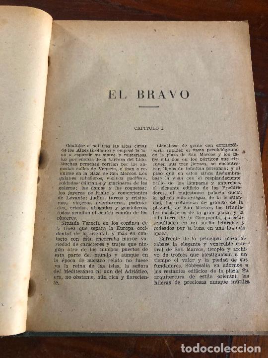 Libros de segunda mano: Fenimore Cooper El Bravo - Foto 4