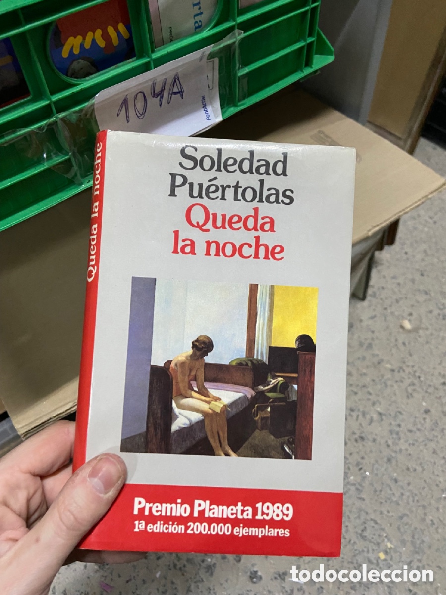 Libros de segunda mano: 104A Soledad Pu&eacute;rtolas - Queda la noche - Foto 1