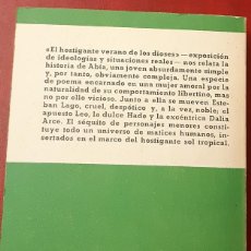 Libros de segunda mano: EL HOSTIGANTE VERANO DE LOS DIOSES POR FANNY BUITRAGO