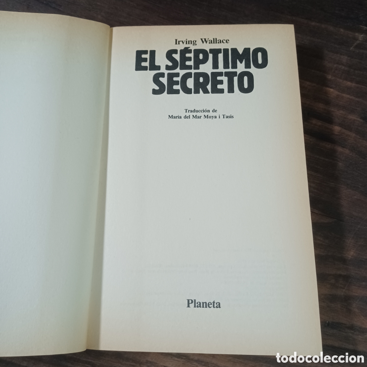 Libros de segunda mano: EL SEPTIMO SECRETO - IRVING WALLACE - Foto 2