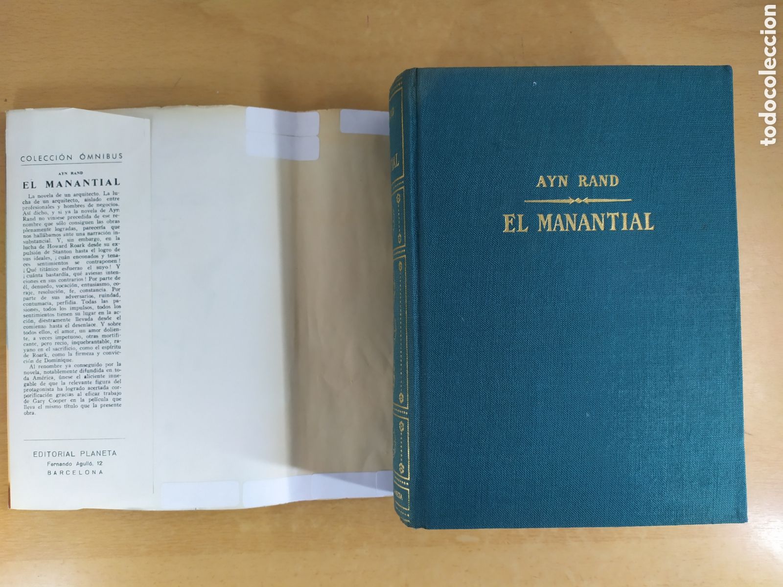 Libros de segunda mano: EL MANATIAL / AYN RAND / 1958. PLANETA - Foto 2