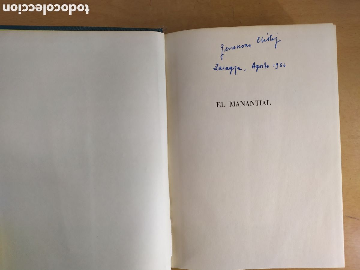 Libros de segunda mano: EL MANATIAL / AYN RAND / 1958. PLANETA - Foto 4