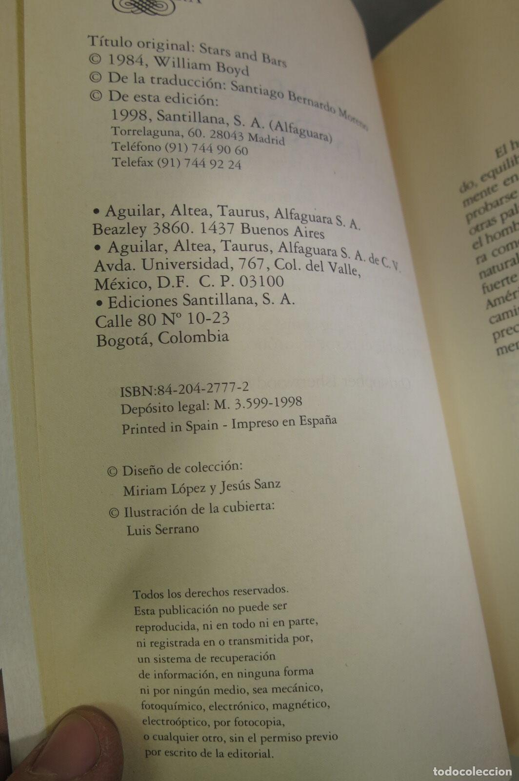 Libros de segunda mano: Barras y Estrellas. William Boyd - Foto 2