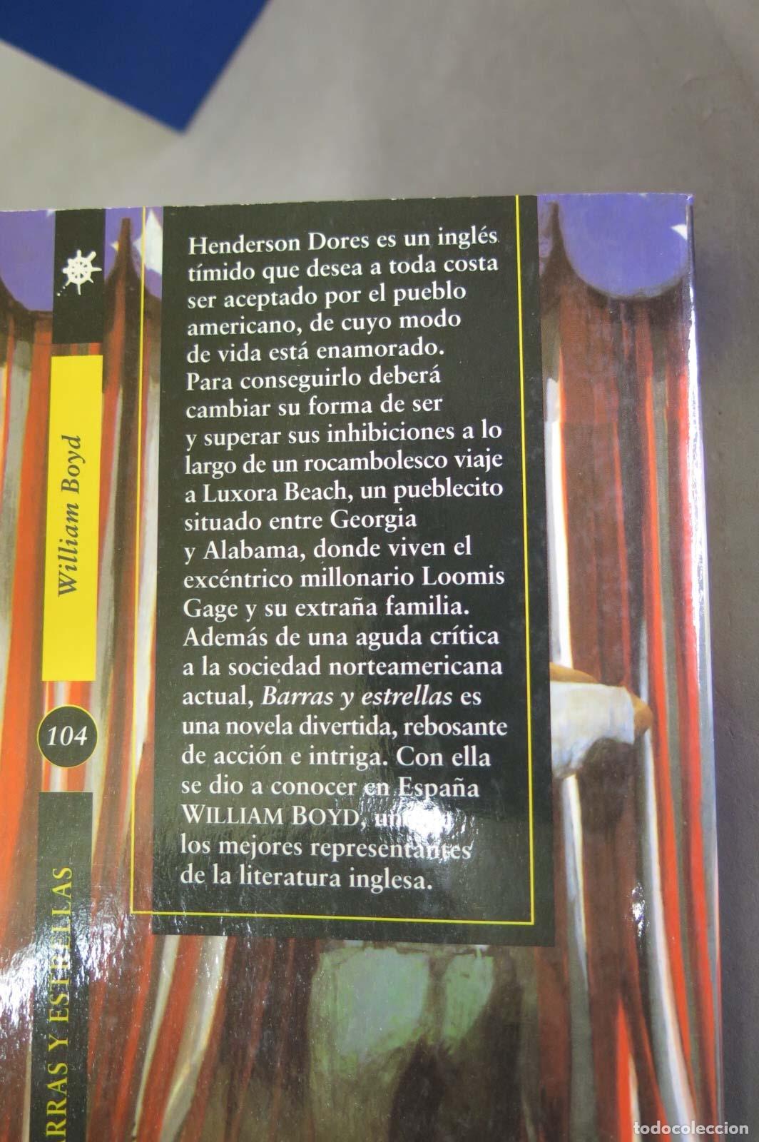 Libros de segunda mano: Barras y Estrellas. William Boyd - Foto 3