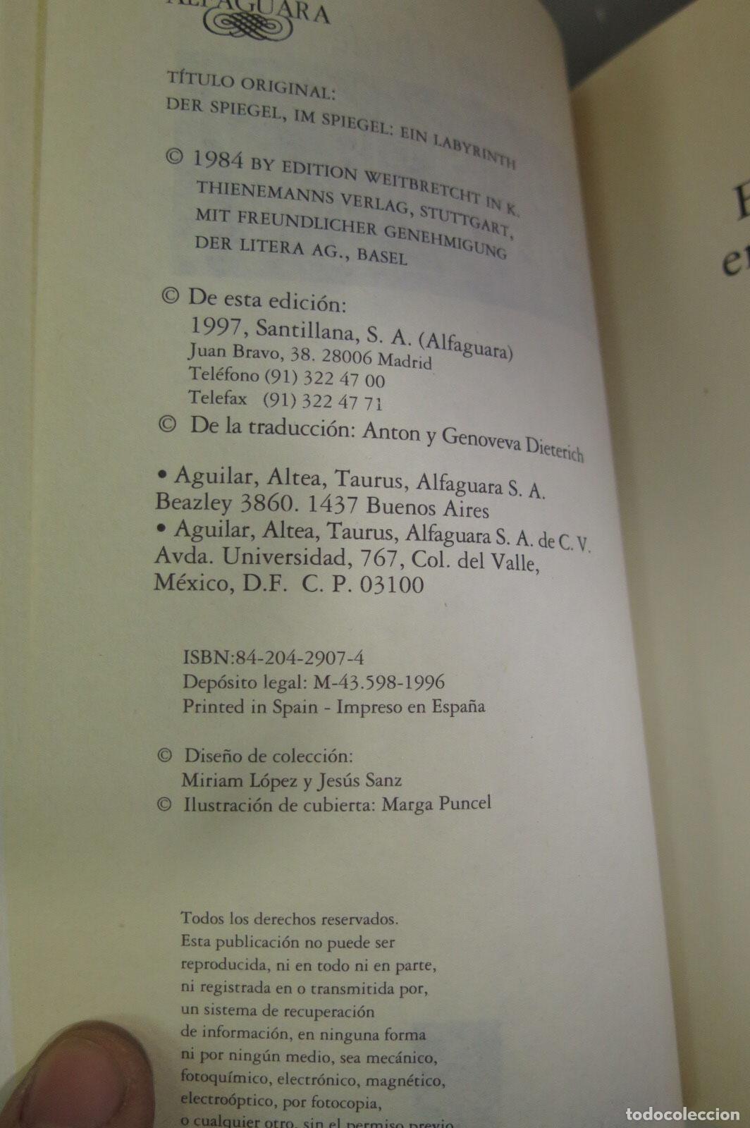 Libros de segunda mano: El espejo en el espejo. Michael Ende - Foto 2