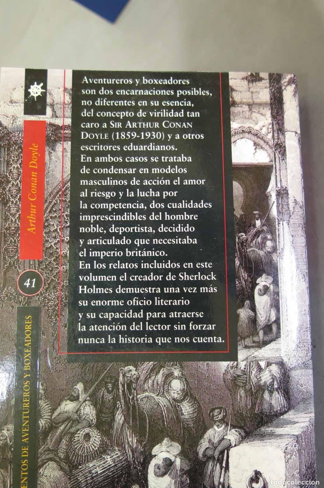 Libros de segunda mano: Cuentos de aventureros y boxeadores. Doyle - Foto 3