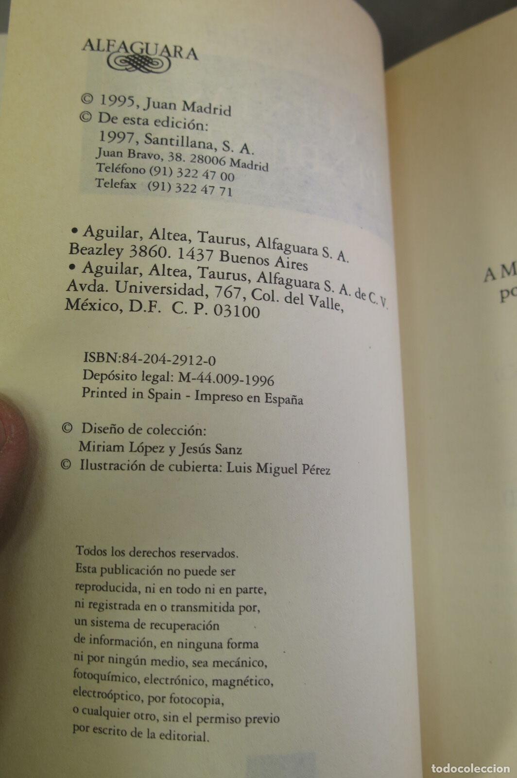 Libros de segunda mano: Cuentas pendientes. Juan Madrid - Foto 2