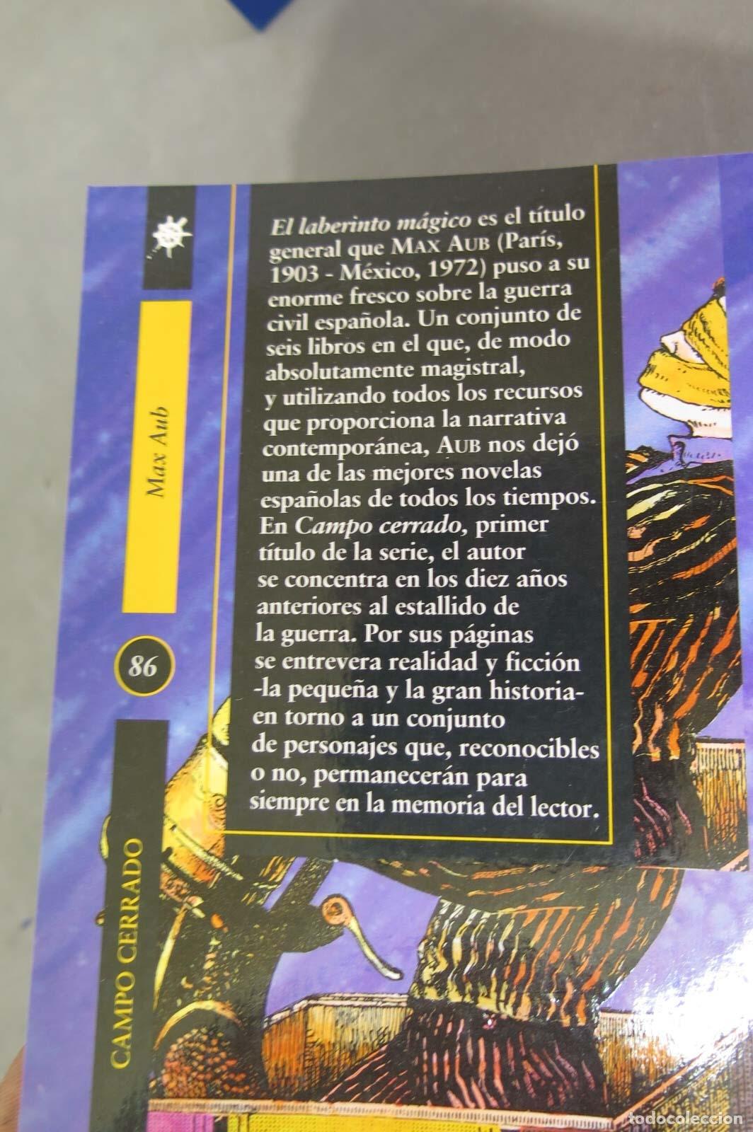 Libros de segunda mano: Campo cerrado. Max Aub - Foto 3