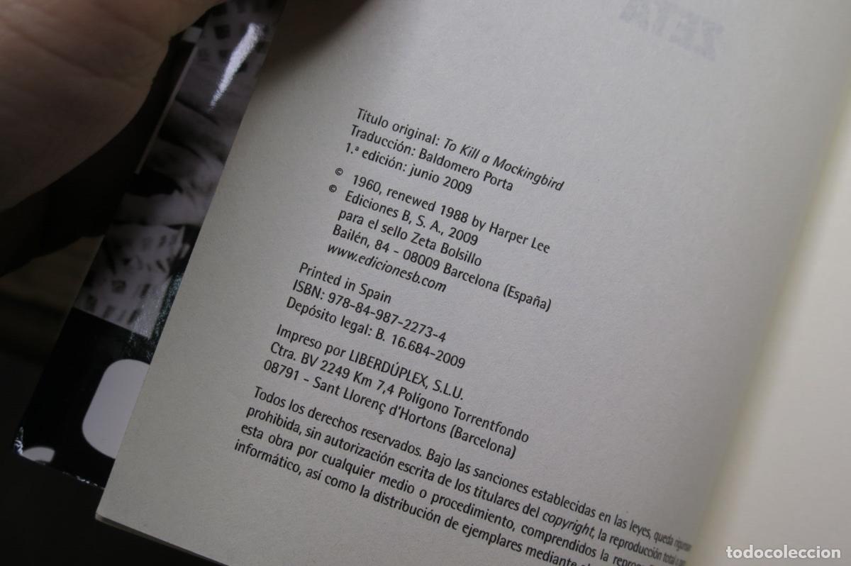 Libros de segunda mano: Matar un ruise&ntilde;or. Harper Lee - Foto 2