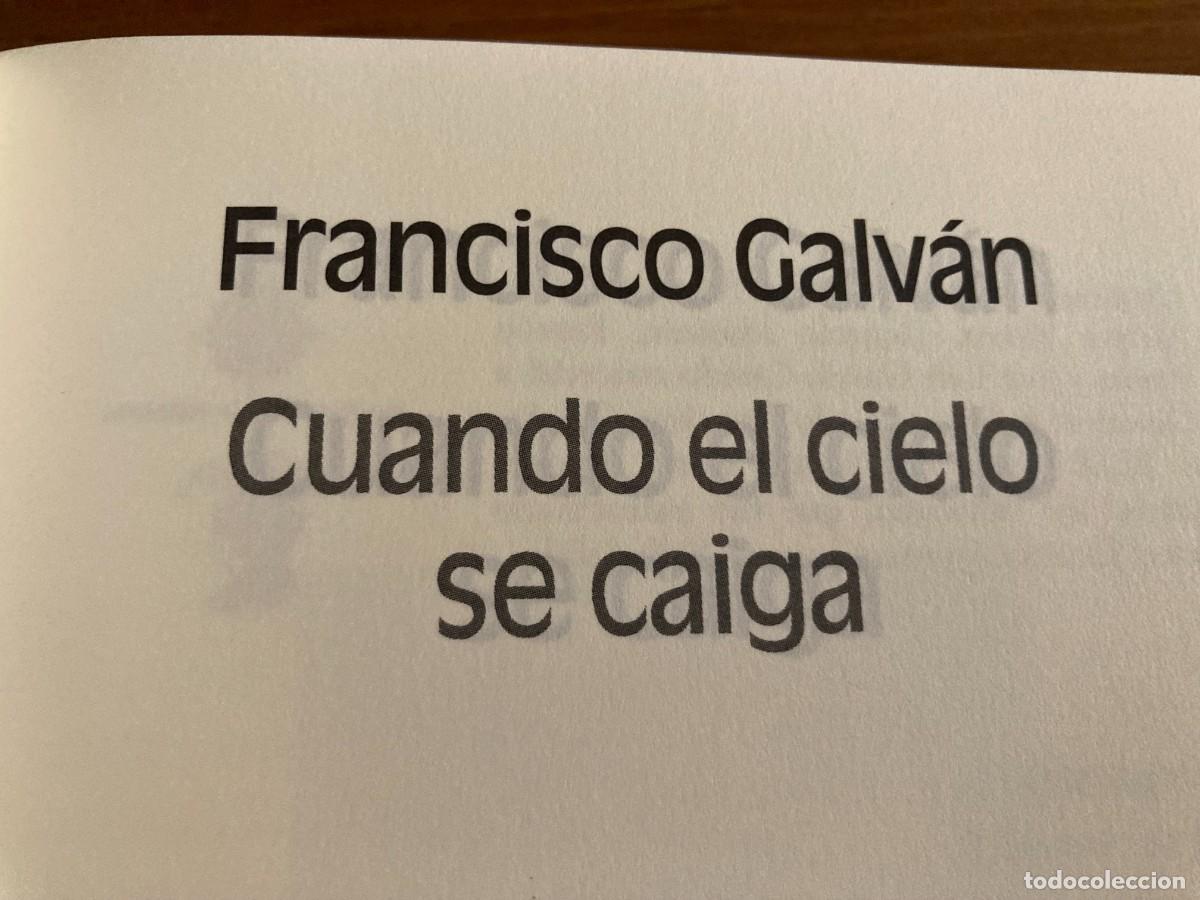 Libros de segunda mano: CUANDO EL CIELO SE CAIGA / FRANCISCO GALVAN / CONS362 / ALGAIDA - Foto 2