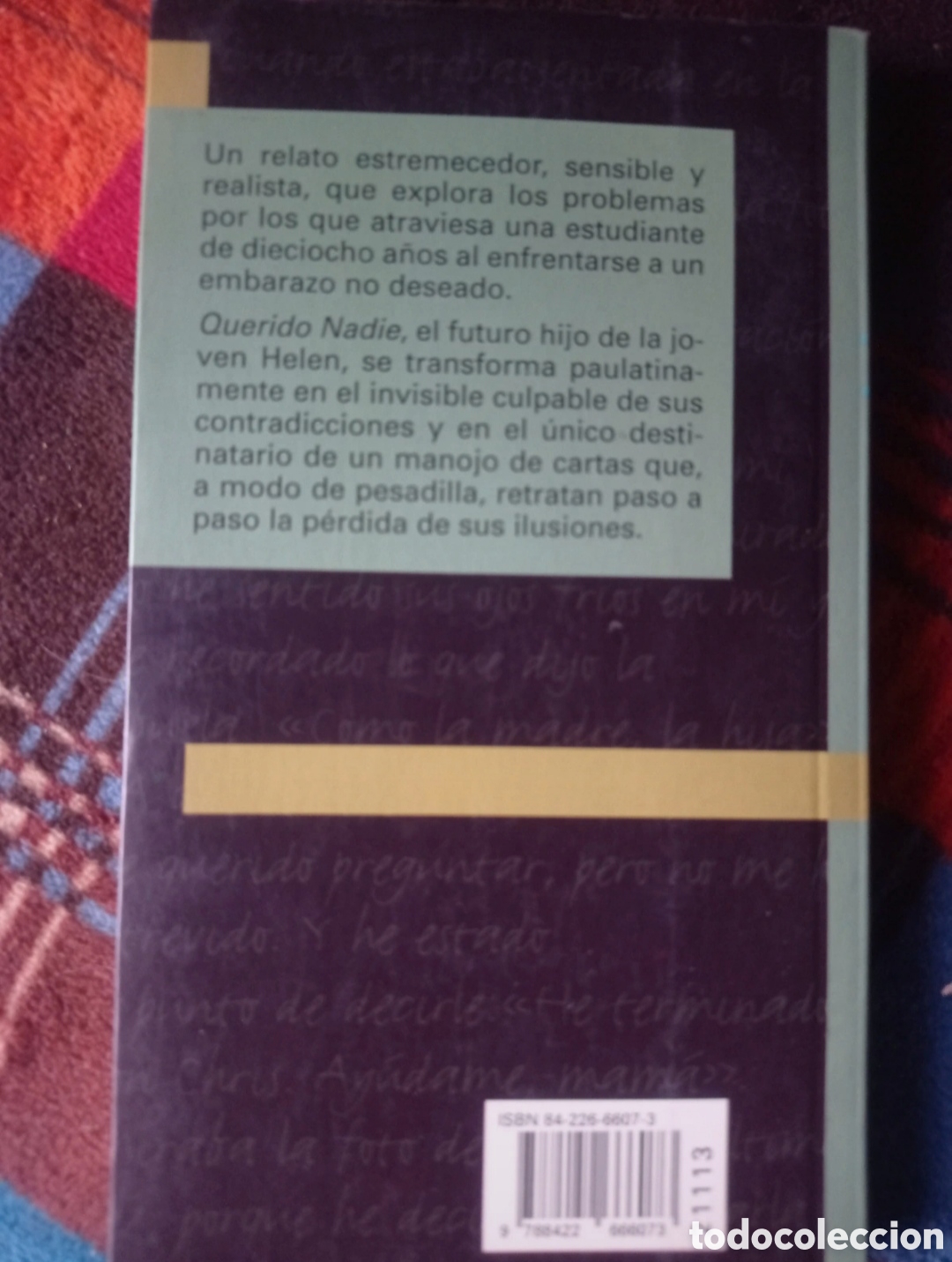 Libros de segunda mano: Querido Nadie. Berl&iacute;n Doherty - Foto 2