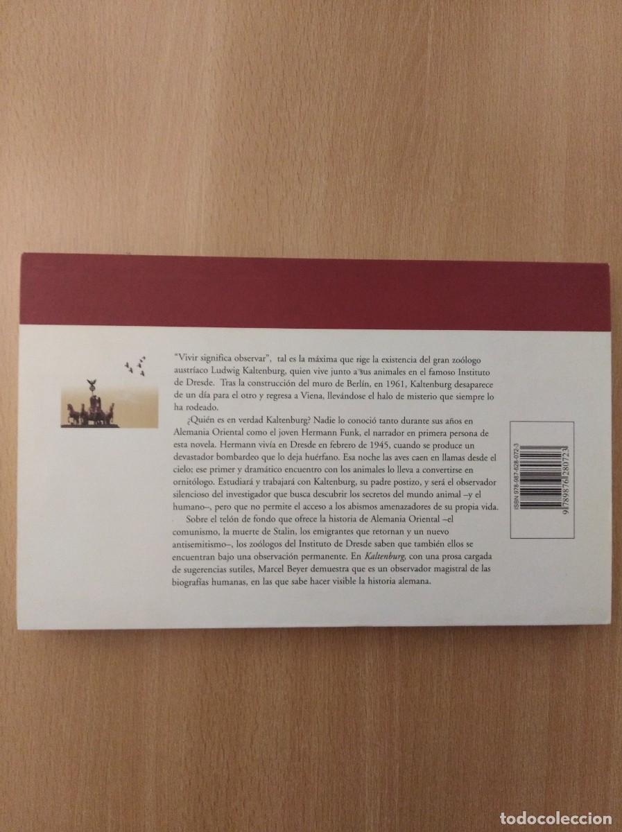 Libros de segunda mano: KALTENBURG. Marcel Beyer - Foto 3