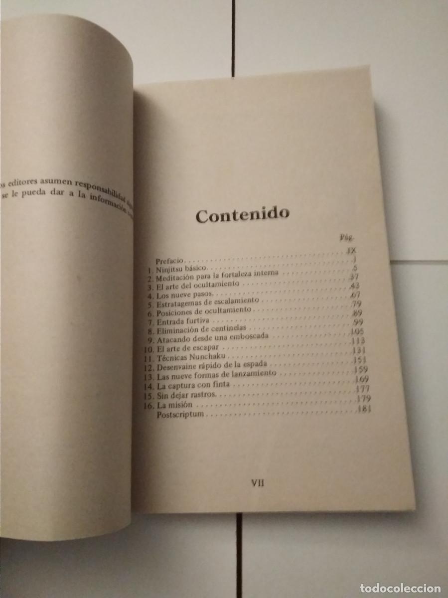Libros de segunda mano: Libro - Los Secretos del Ninja - Kim Ashida 1987 - Foto 3