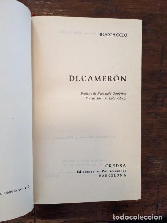 Libros de segunda mano: Decamer&oacute;n - Giovanni Bocaccio - Foto 1