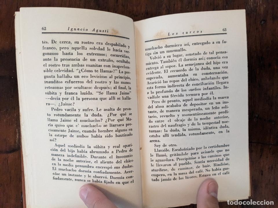 Libros de segunda mano: Los surcos - Ignacio Agust&iacute; - Foto 3