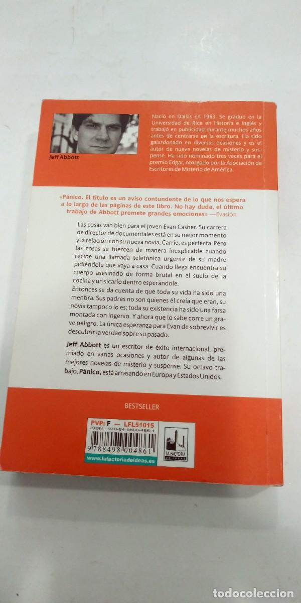 Libros de segunda mano: P&aacute;nico Jeff Abbott - Foto 2