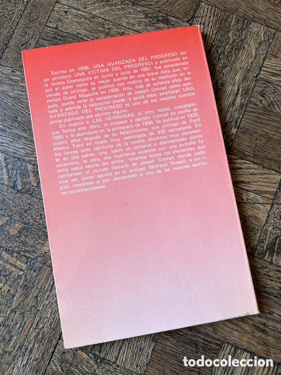 Libros de segunda mano: Una avanzada del progreso - Joseph Conrad - Laertes (1979) - Foto 5