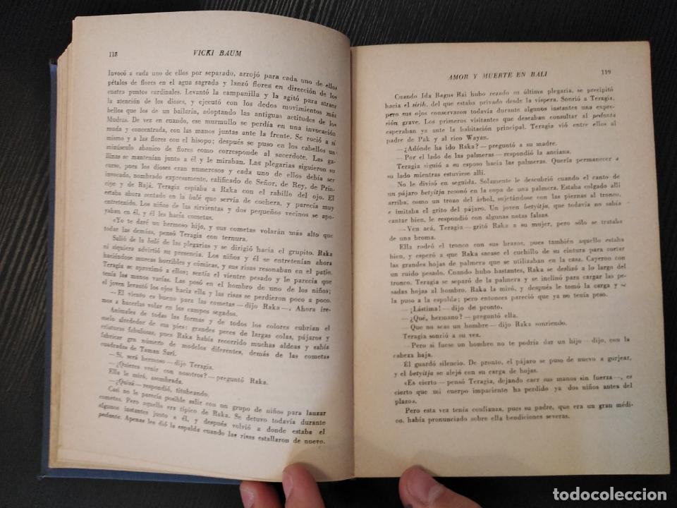 Libros de segunda mano: Amor y muerte en Bali - Vicki Baum - Foto 2
