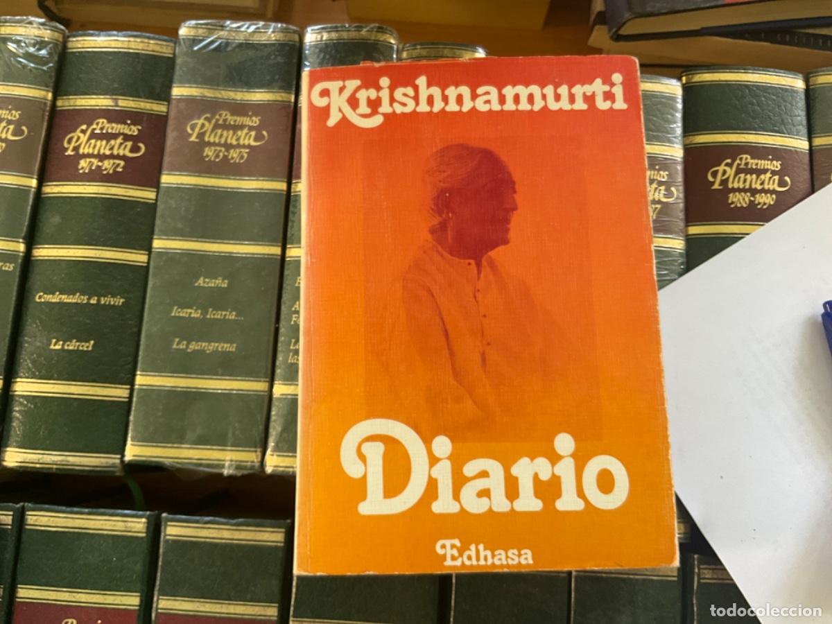 Libros de segunda mano: Diario Krishnamurti Edhasa - Foto 1