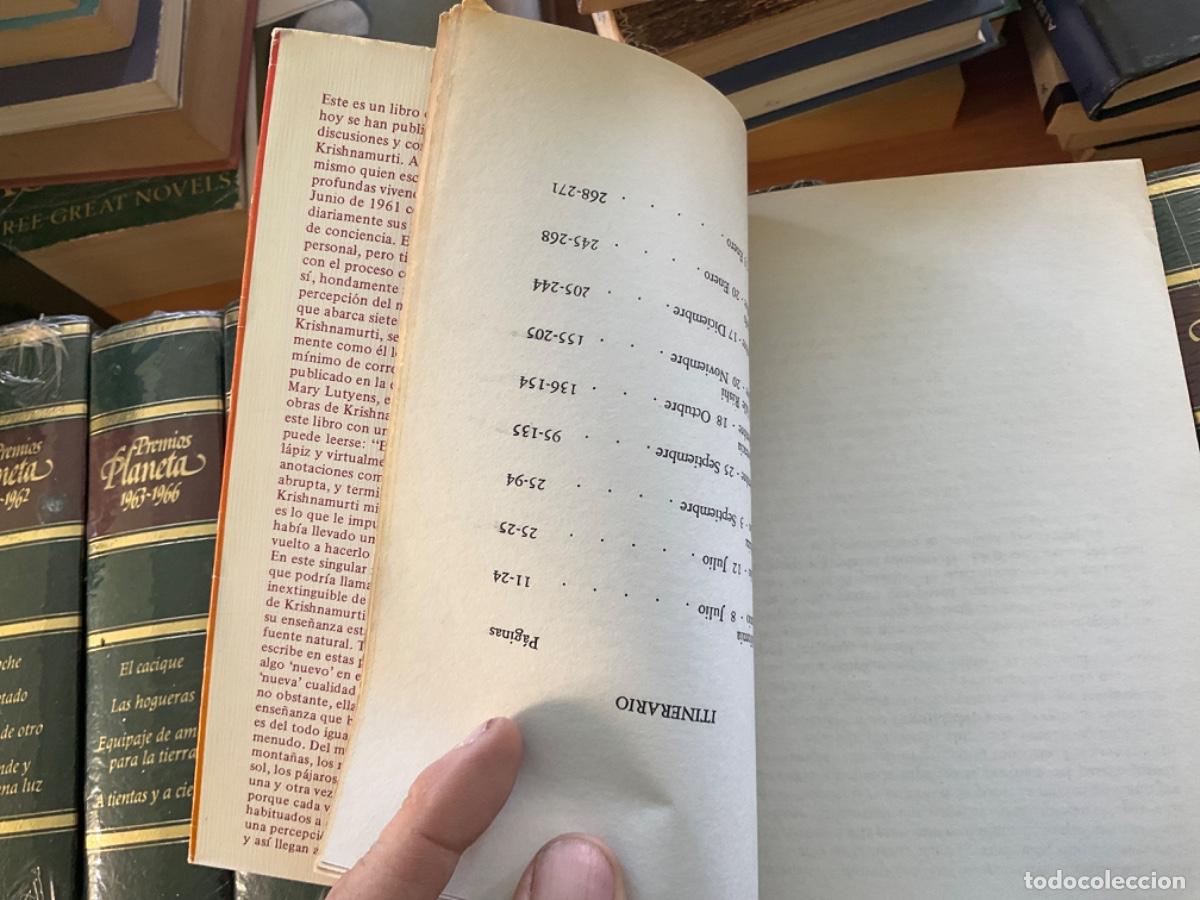 Libros de segunda mano: Diario Krishnamurti Edhasa - Foto 2