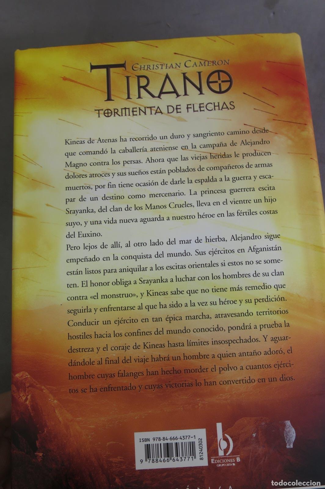 Libros de segunda mano: Tirano. Christian Cameron - Foto 3