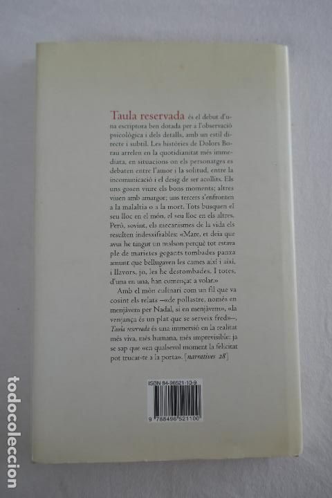 Libros de segunda mano: Taula reservada. Dolors Borau - Foto 10