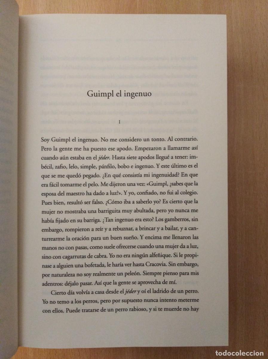 Libros de segunda mano: CUENTOS. Isaac Bashevis Singer. - Foto 7