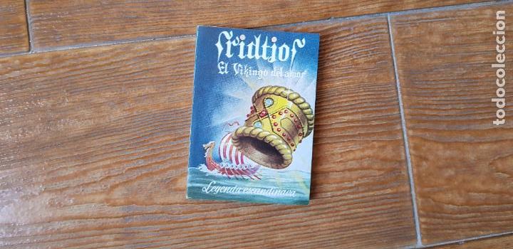 Libros de segunda mano: ENCICLOPEDIA PULGA N&ordm; 34 FRIDTJOF EL VIKINGO DEL AMOR, LEYENDA ESCANDINAVA-