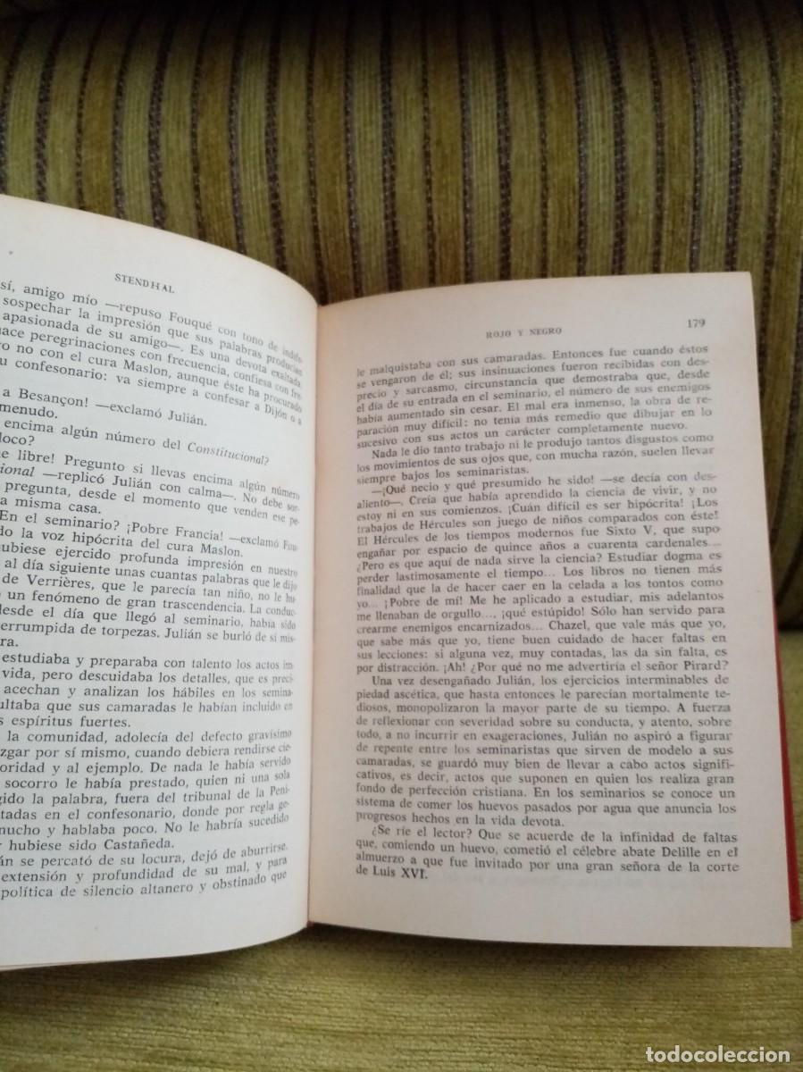 Libros de segunda mano: ROJO Y NEGRO - Foto 7