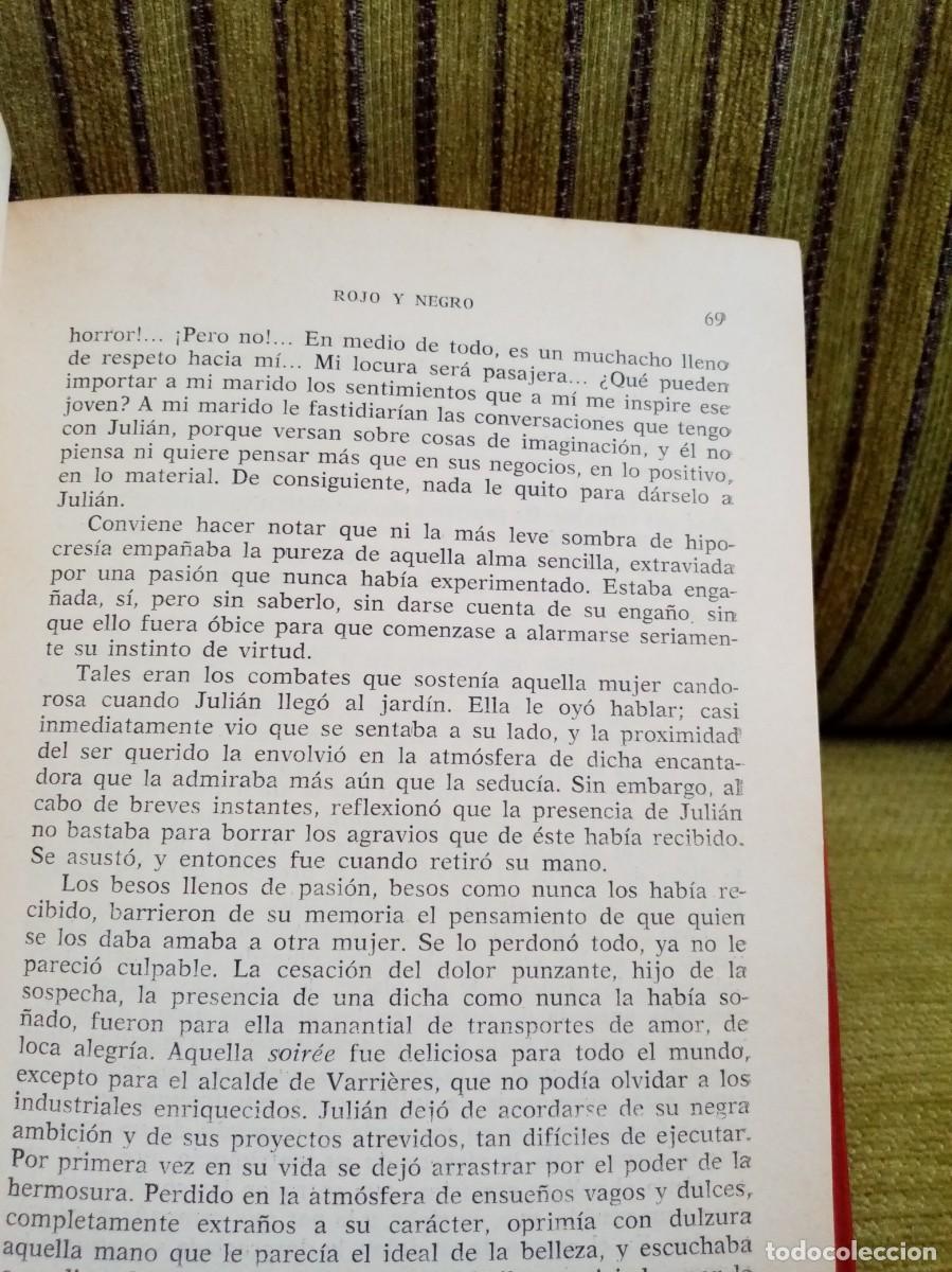 Libros de segunda mano: ROJO Y NEGRO - Foto 9