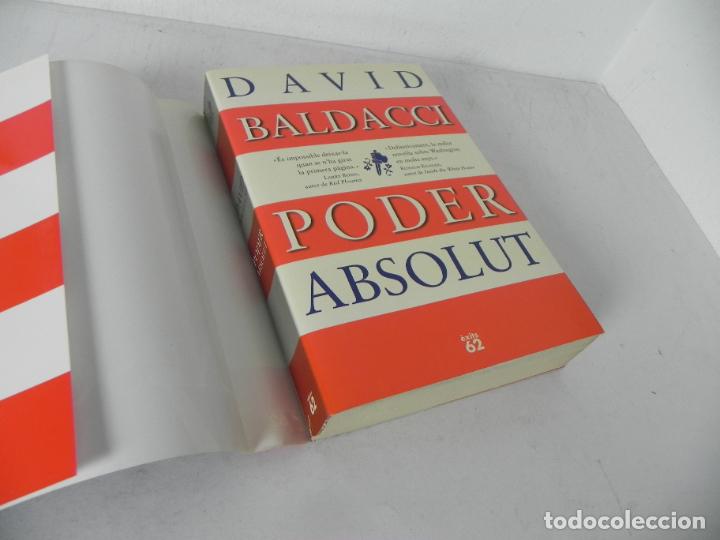 Libros de segunda mano: PODER ABSOLUT (DAVID BALDACCI) EDICIONS 62-1996 - (EN CATAL&Aacute;N) 1&ordf; EDICI&Oacute; - Foto 3