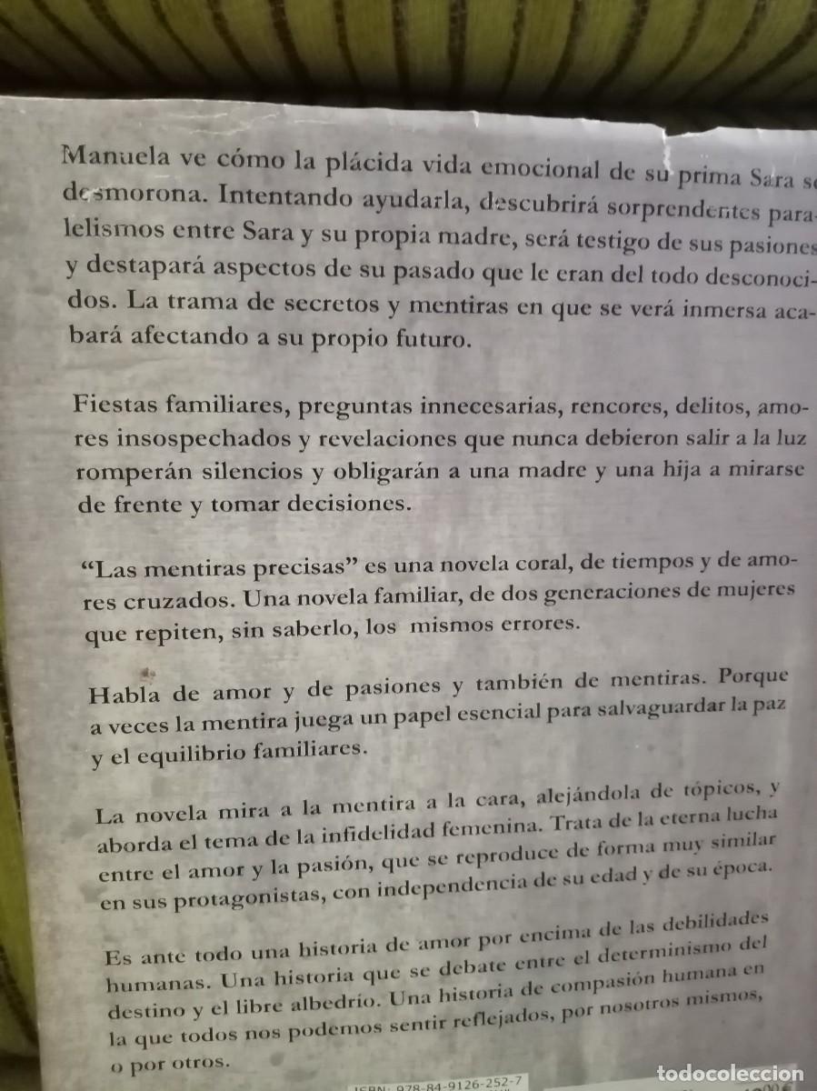 Libros de segunda mano: LAS MENTIRAS PRECISAS - Foto 4