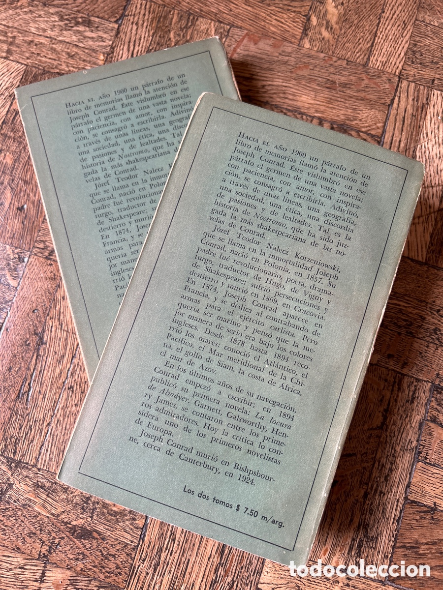 Libros de segunda mano: Nostromo 2 vol. - Joseph Conrad - Emec&eacute; (1946) - Foto 3