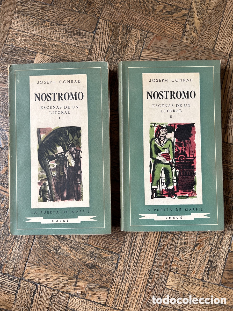 Libros de segunda mano: Nostromo 2 vol. - Joseph Conrad - Emec&eacute; (1946) - Foto 1