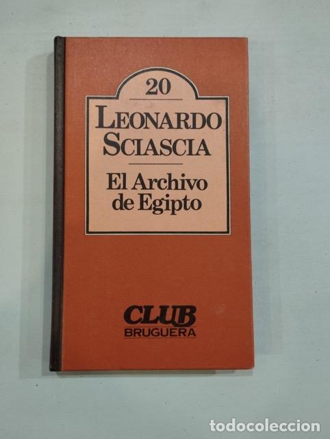 Libros de segunda mano: Leonardo Sciascia - El Archivo de Egipto - Foto 1