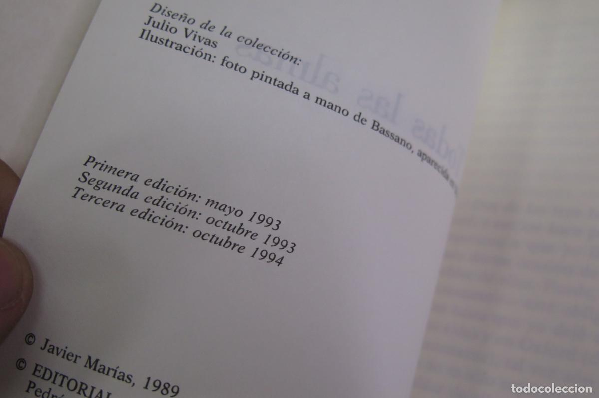 Libros de segunda mano: Todas las almas. Javier Mar&iacute;as - Foto 2