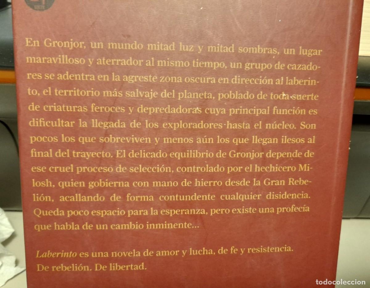Libros de segunda mano: LABERINTO ( NOVELA DE VICTOR PANICELLO ) - Foto 2