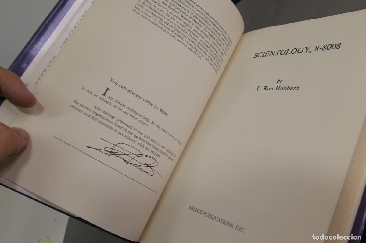 Libros de segunda mano: Scientology 8-8008. L. Ron Hubbard - Foto 2