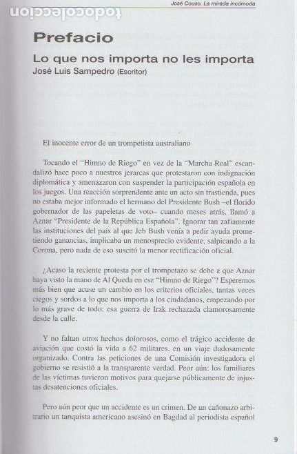 Libros de segunda mano: Jos&eacute; Couso : La mirada inc&oacute;moda - Foto 7