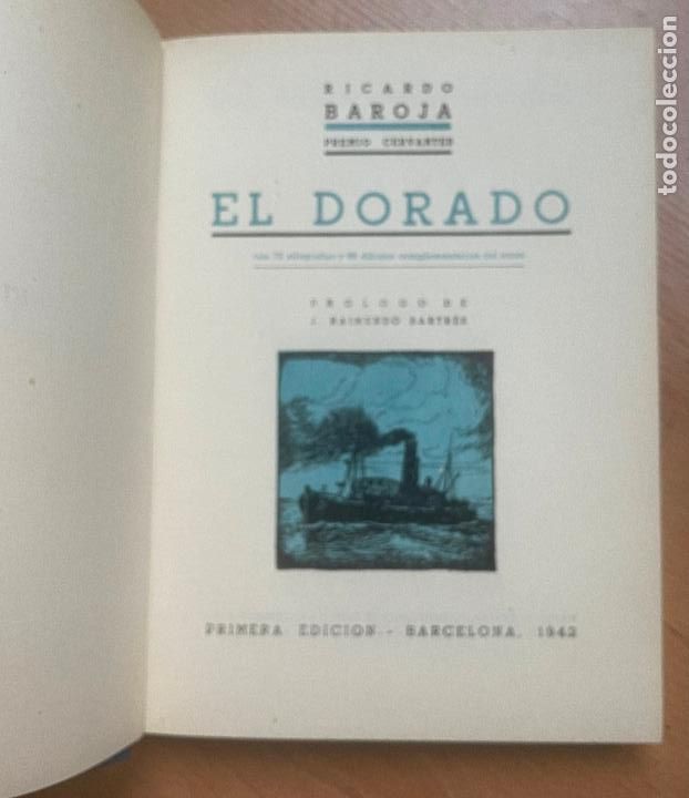 Libros de segunda mano: EL DORADO, Ricardo Baroja - Foto 3