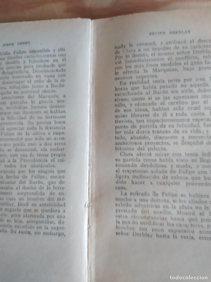 Libros de segunda mano: FELIPE DERBLAY. Jorge Onhet - Foto 4