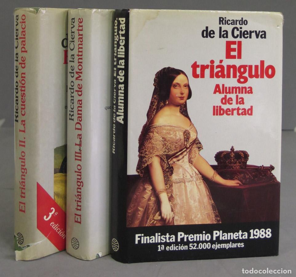 Libros de segunda mano: EL TRIANGULO. DE LA CIERVA. 3 TOMOS - Foto 1